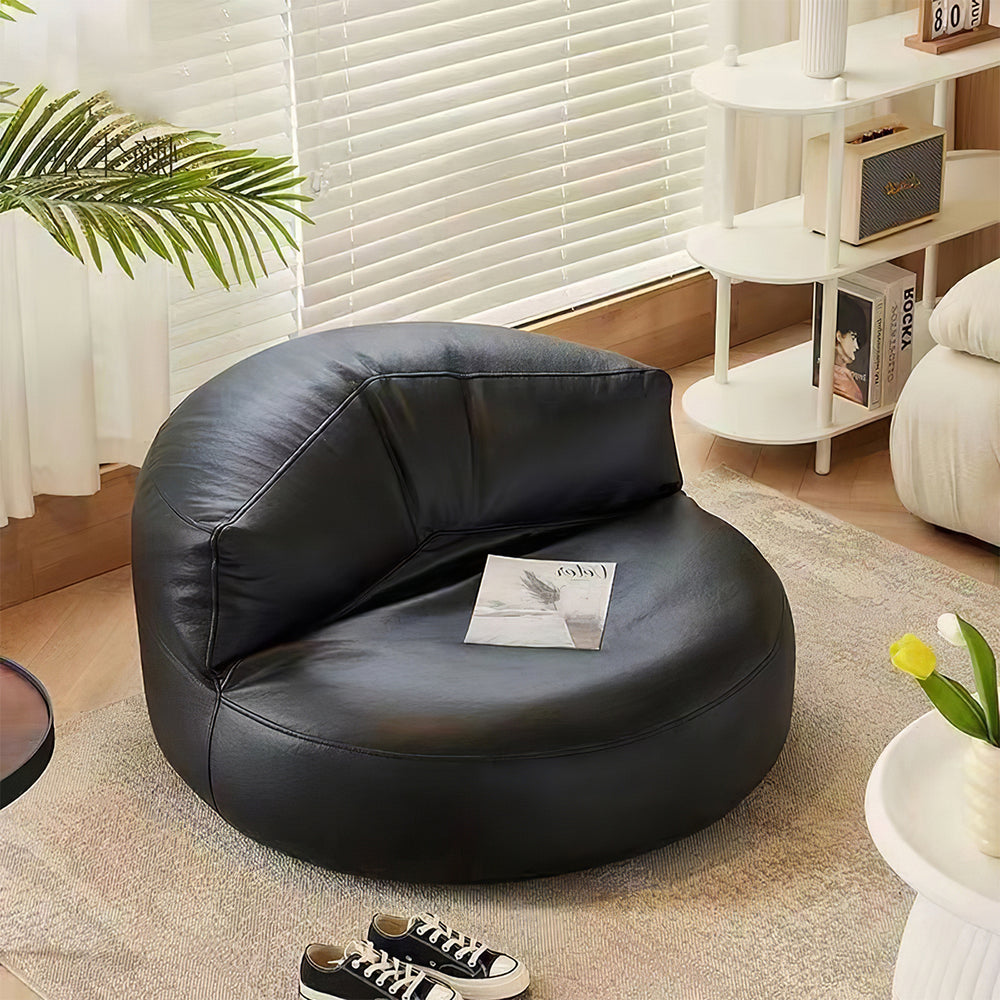 Small Apartment Bedroom Single Lounge Sofa with Ottoman