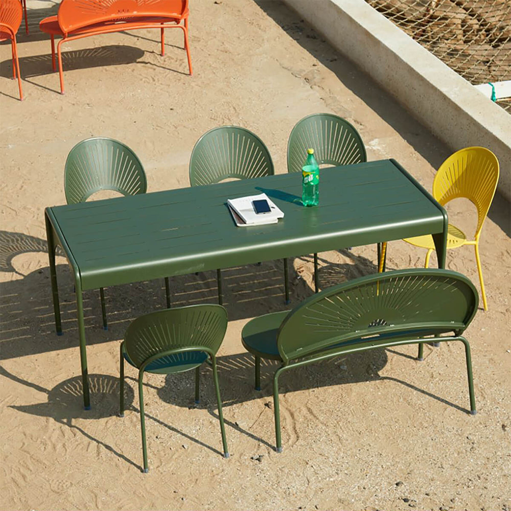 Aluminum Rectangle Outdoor Dining Table