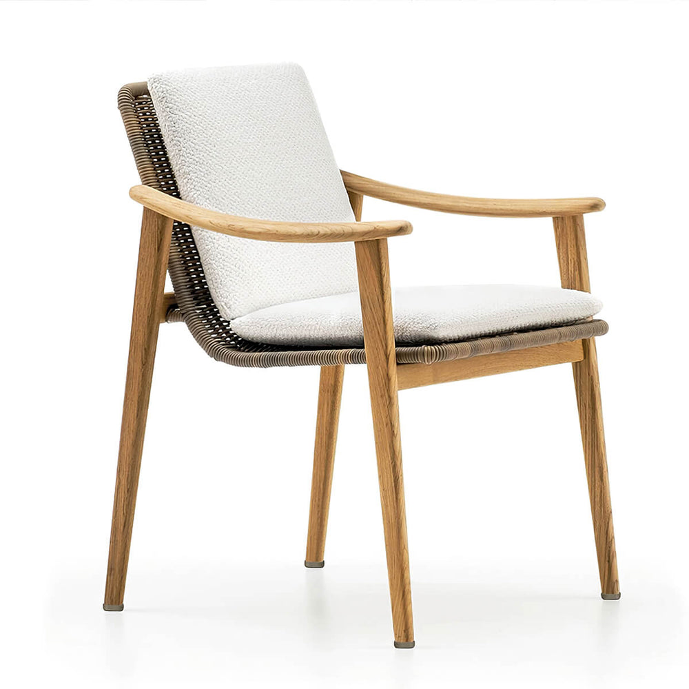 Premium Teak Outdoor Arm Dining Chair