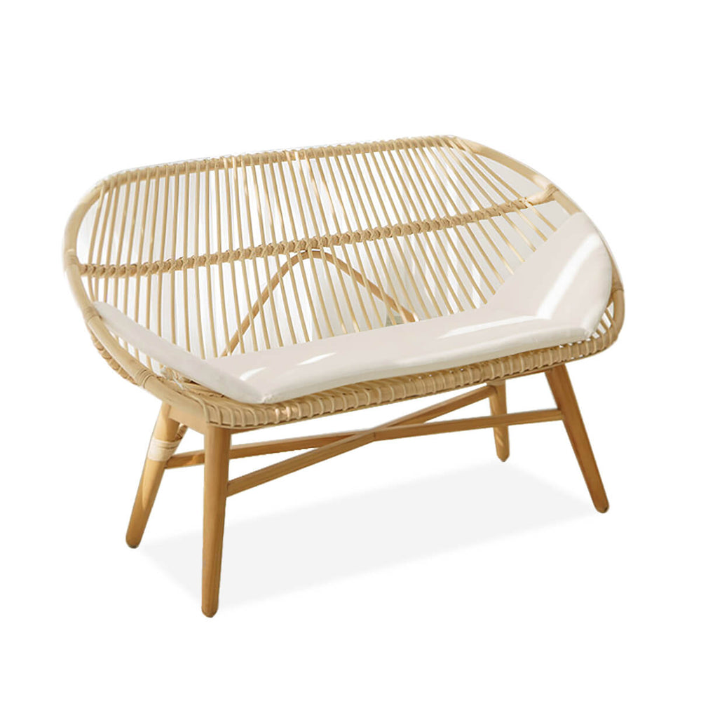 Bamboo Rattan Outdoor Sofa Lounge Chair